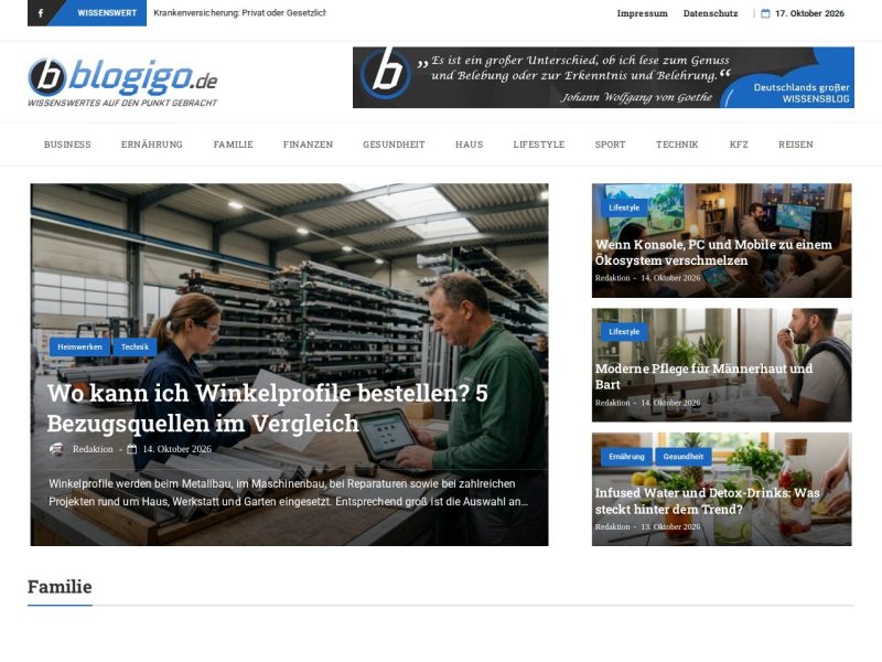 Screenshot von Erlebnis Gutschein Portal